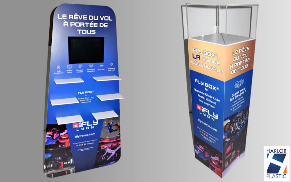 PLV PLASTIQUE SUR MESURE